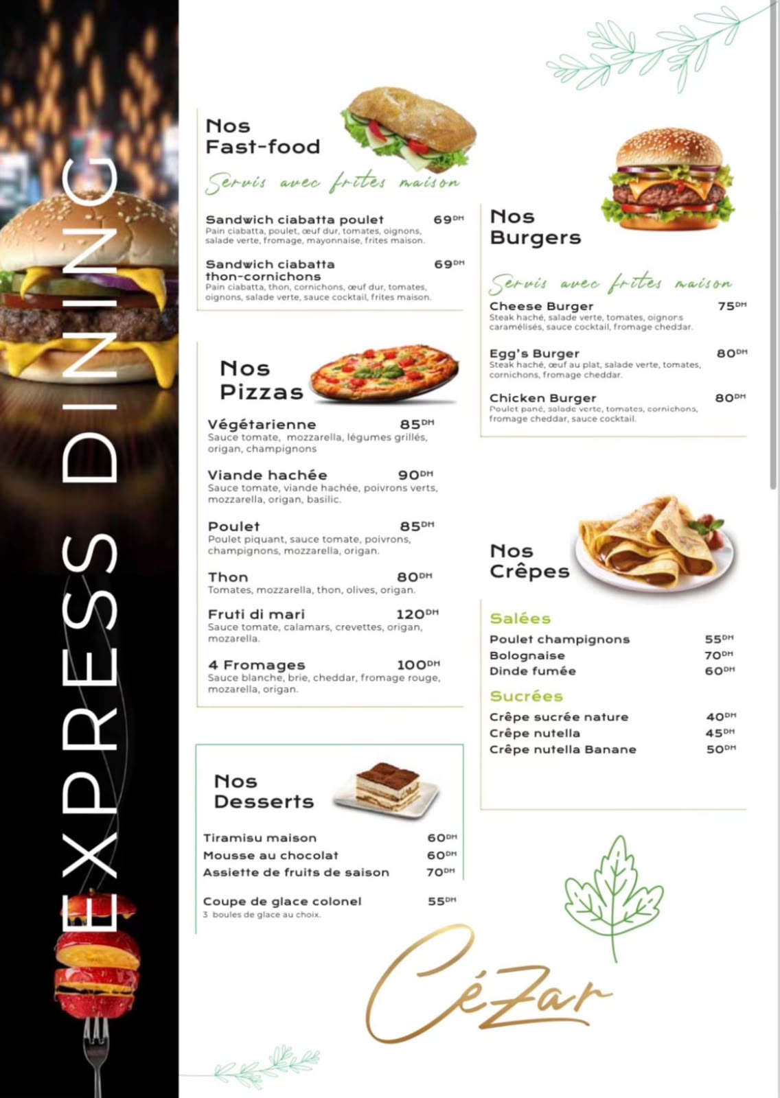 Carte Express Dining